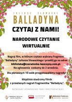 Czytaj z nami „Balladynę”